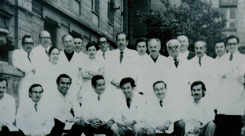 Fotografía del archivo de la Unidad de Inventario, Hospital Clínico San Borja Arriarán.