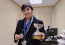 Natalia Cortés, la medallista del HCSBA en karate de contacto