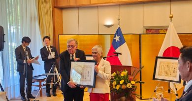 Dr. Estela recibe distinción de Japón