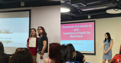 Matronas del HCSBA participan como expositoras en jornada organizada por el SSMC